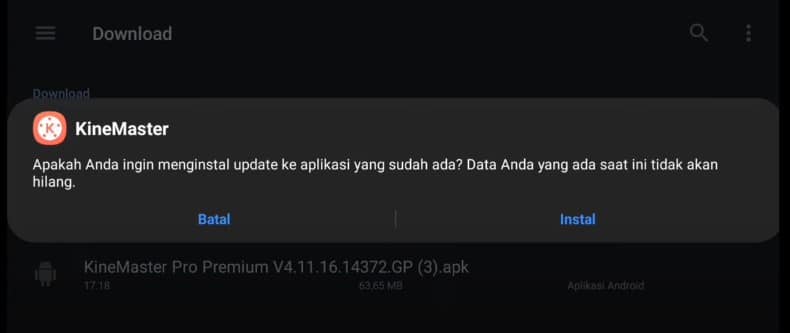 Tutorial Pemasangan KineMaster Pro Apk Gratis