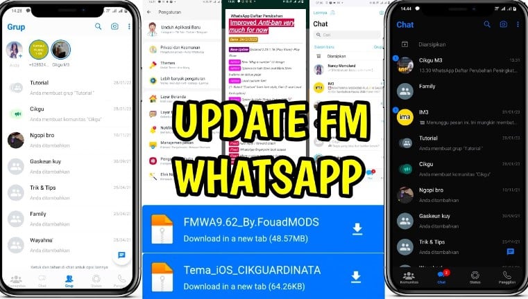 Alasan Menggunakan FMWhatsApp Apk Ternyata Fiturnya Sangat Lengkap