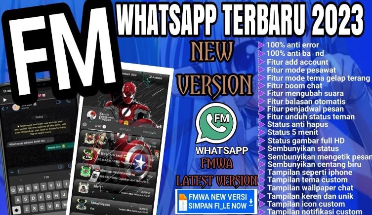 Tutorial Mengaktifkan Semua Fitur Aplikasi FM WhatsApp