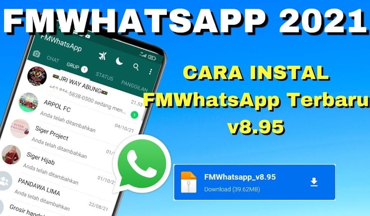 Link Download FMWhatsApp v9.52 Dan Cara Instalnya